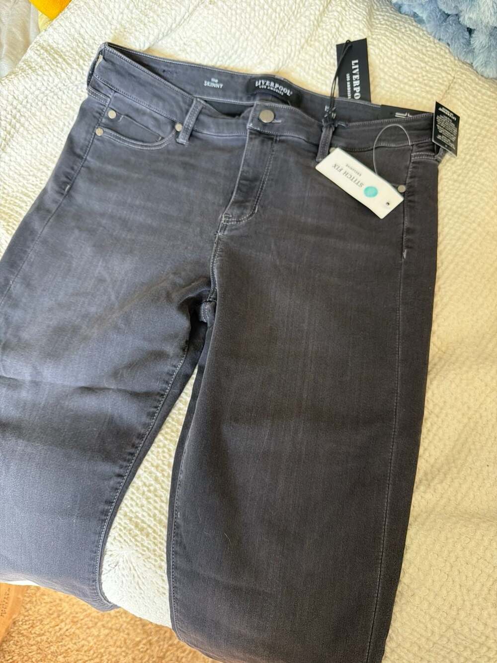 Liverpool Los Angeles The Skinny Jeans Meteorite Wash Size 12/31